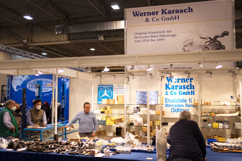 Techno Classica Essen - Messestand der Werner Karasch & Co GmbH